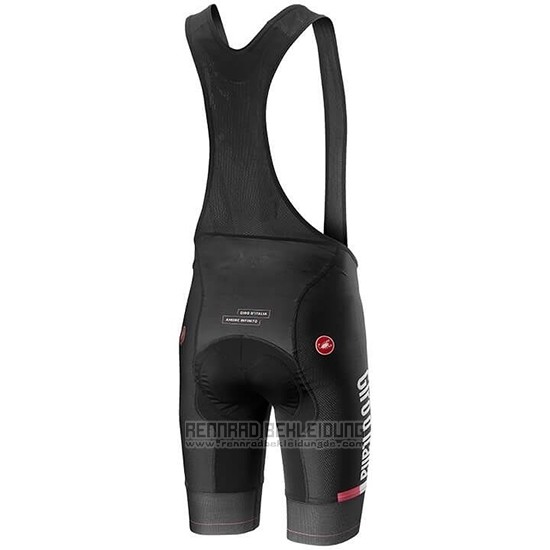 2019 Fahrradbekleidung Giro d'Italia Dunkel Blau Trikot Kurzarm und Tragerhose